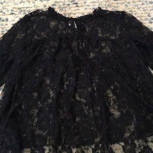 Women’s Sheer Lace long sleeve